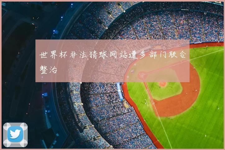 世界杯非法猜球网站遭多部门联合整治